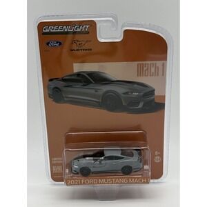 GREENLIGHT 1/64 2021 FORD MUSTANG MACH 1 FORD EXCLUSIVE DIECAST #51335